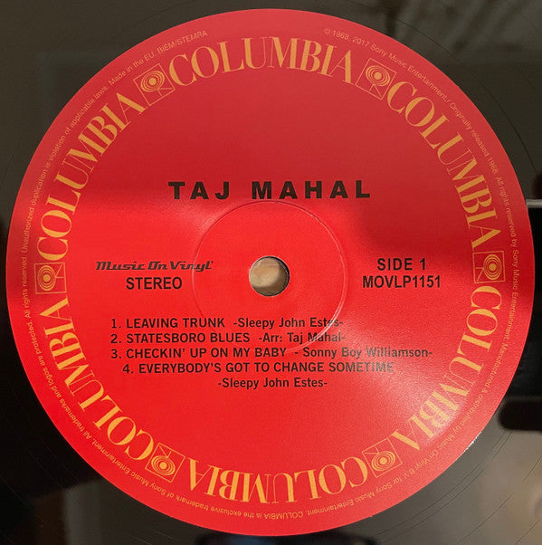 Taj Mahal ~ Taj Mahal (Vinyl) - Djungel & Jazz