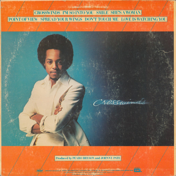 Peabo Bryson : Crosswinds (LP, Album)