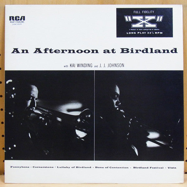 Kai Winding And J. J. Johnson ~ An Afternoon At Birdland (Vinyl) - Djungel & Jazz