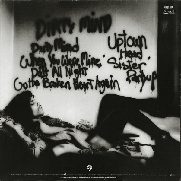 Prince : Dirty Mind (LP, Album, RE)
