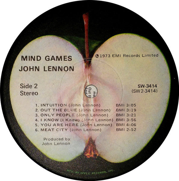 John Lennon ~ Mind Games (Vinyl) - Djungel & Jazz