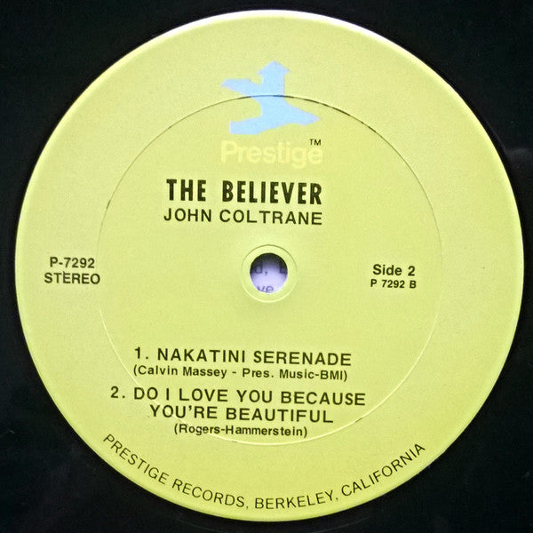 John Coltrane ~ The Believer (Vinyl) - Djungel & Jazz