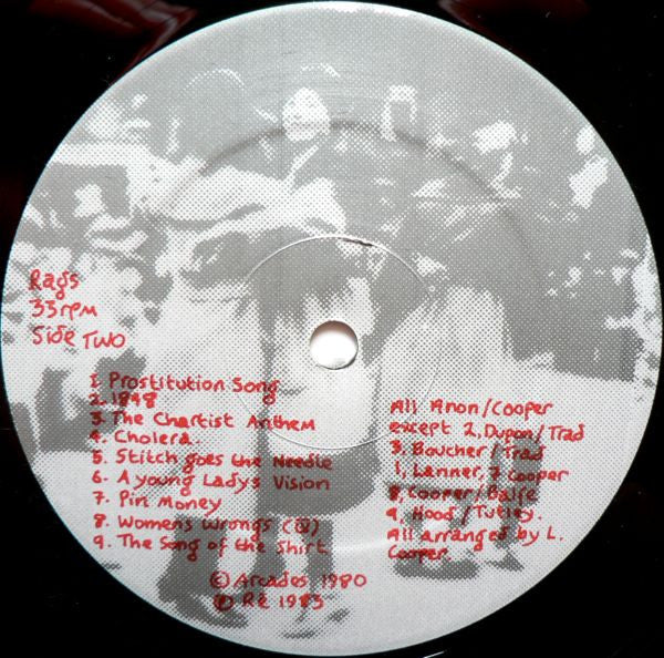 Lindsay Cooper ~ Rags (Vinyl) - Djungel & Jazz