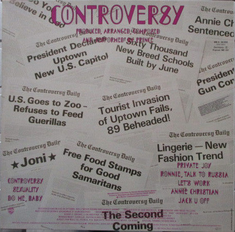 Prince ~ Controversy (Vinyl) - Djungel & Jazz