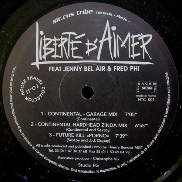 Eglantine : Liberté D'Aimer (12")