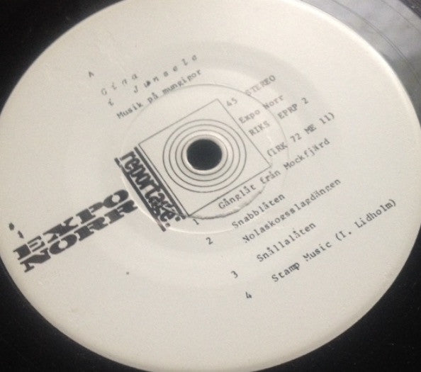 Various ~ Giga I Junsele (Vinyl) - Djungel & Jazz