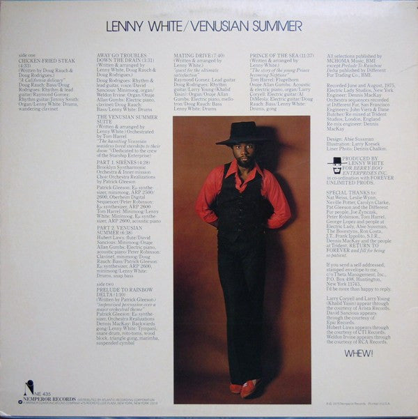 Lenny White : Venusian Summer (LP, Album)