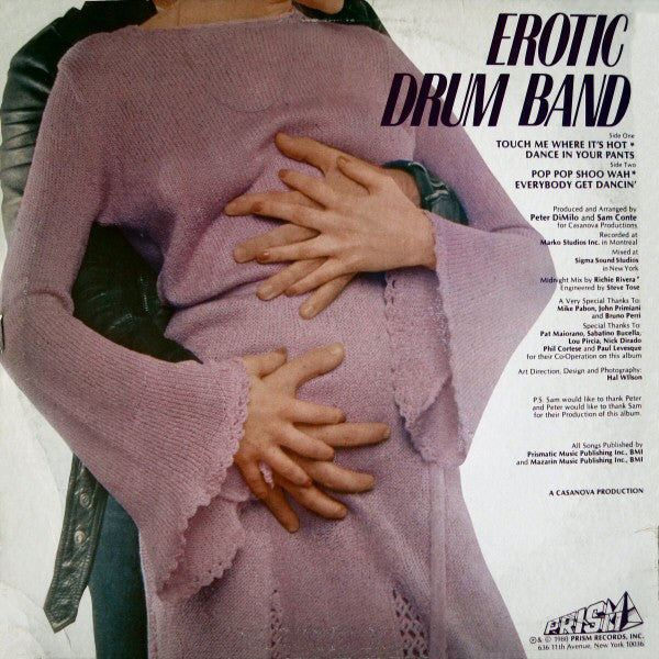 Erotic Drum Band ~ Touch Me Where It's Hot (Vinyl) - Djungel & Jazz