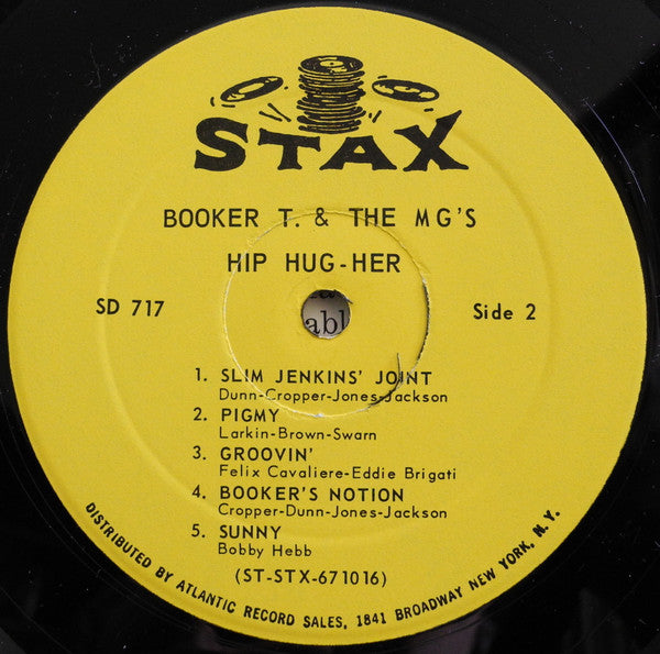 Booker T. & The MG's ~ Hip Hug-Her (Vinyl) - Djungel & Jazz