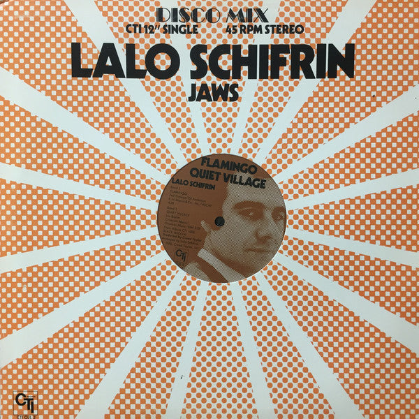 Lalo Schifrin ~ Flamingo / Quiet Village / Jaws (Vinyl) - Djungel & Jazz