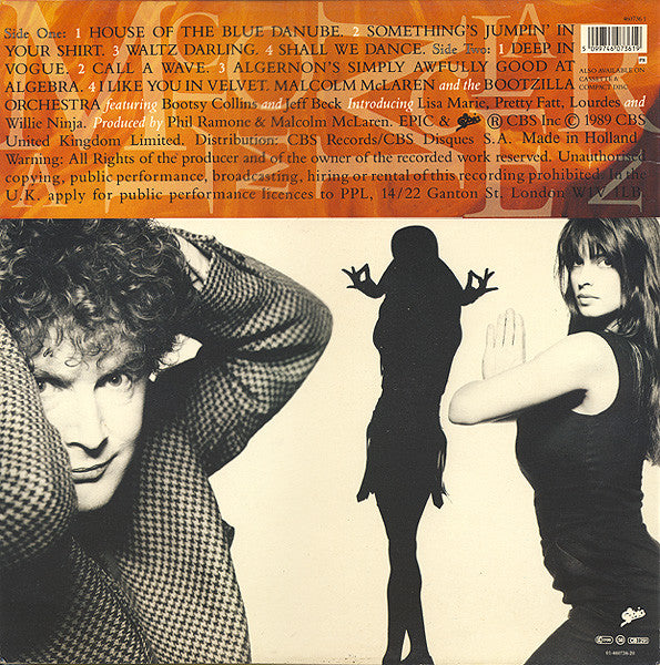 Malcolm McLaren And The Bootzilla Orchestra ~ Waltz Darling (Vinyl) - Djungel & Jazz