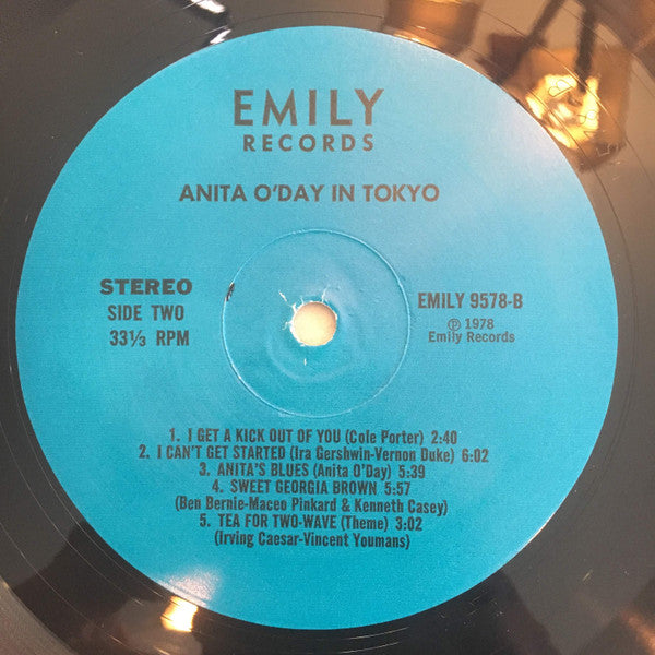 Anita O'Day ~ Anita O'Day In Tokyo (Vinyl) - Djungel & Jazz
