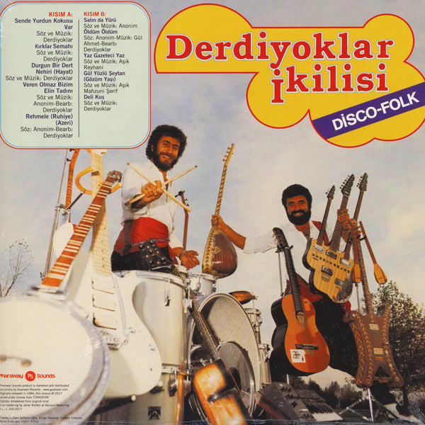 Derdiyoklar İkilisi ~ Disco-Folk (Vinyl) - Djungel & Jazz