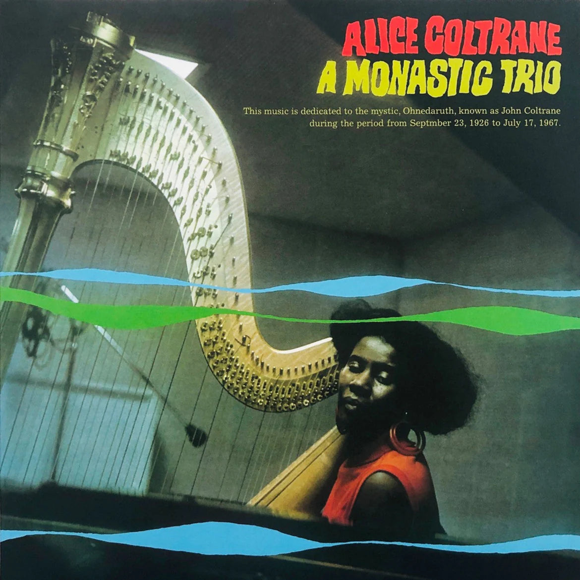 Alice Coltrane ~ A Monastic Trio (Vinyl) - Djungel & Jazz