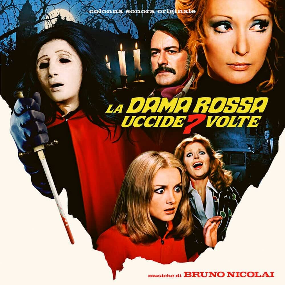 Bruno Nicolai ~ La Dama Rossa Uccide 7 Volte (Colonna Sonora Originale) (Vinyl) - Djungel & Jazz