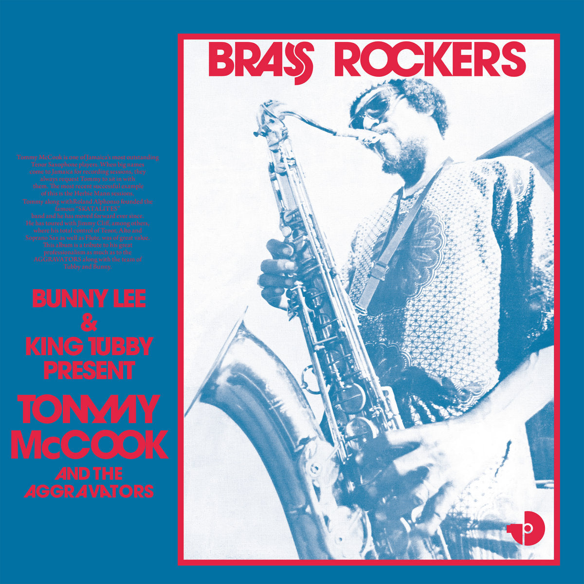 Bunny Lee & King Tubby Present Tommy McCook And The Aggrovators ~ Brass Rockers (Vinyl) - Djungel & Jazz