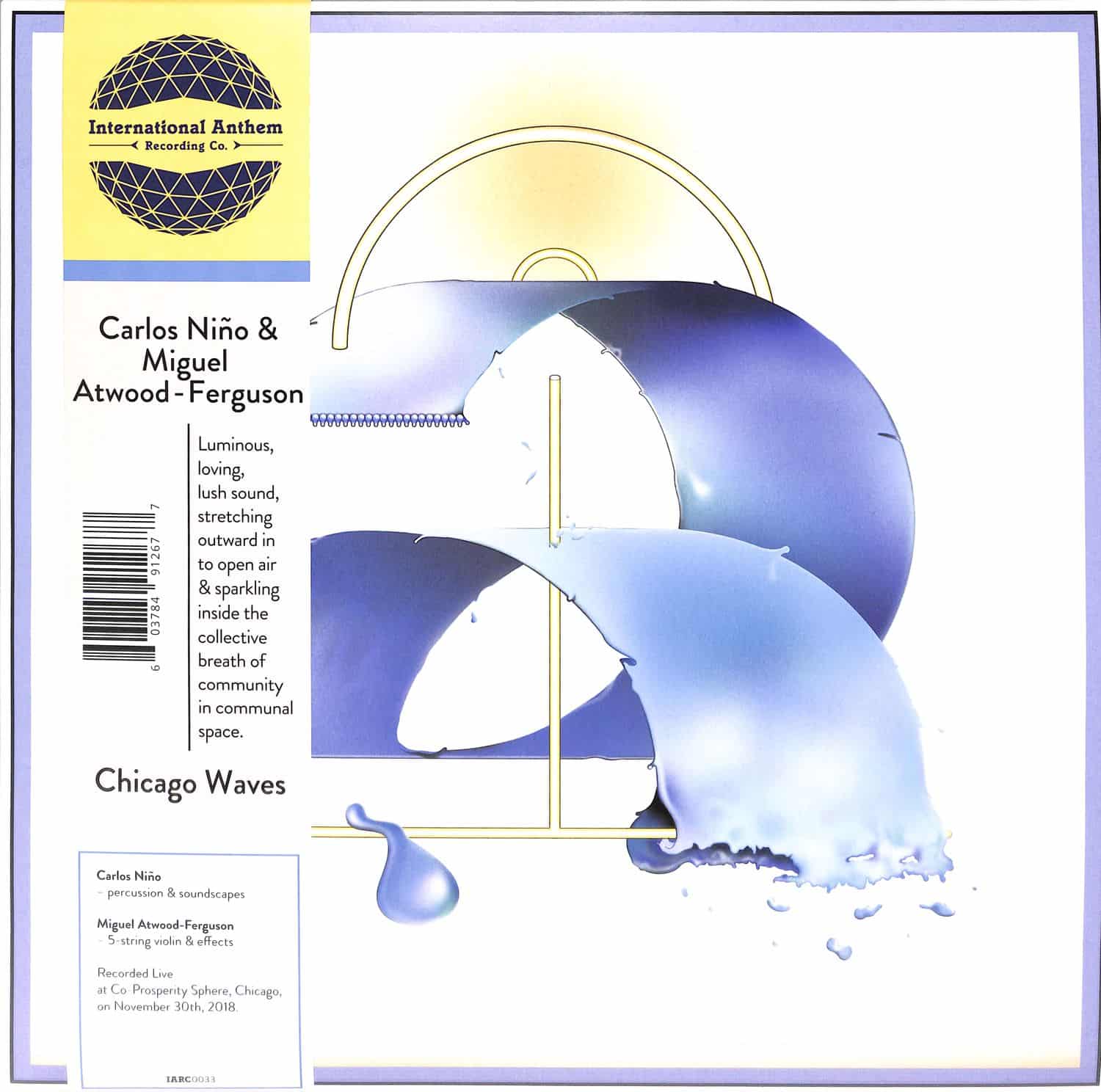 Carlos Niño & Miguel Atwood-Ferguson ~ Chicago Waves (Vinyl) - Djungel & Jazz