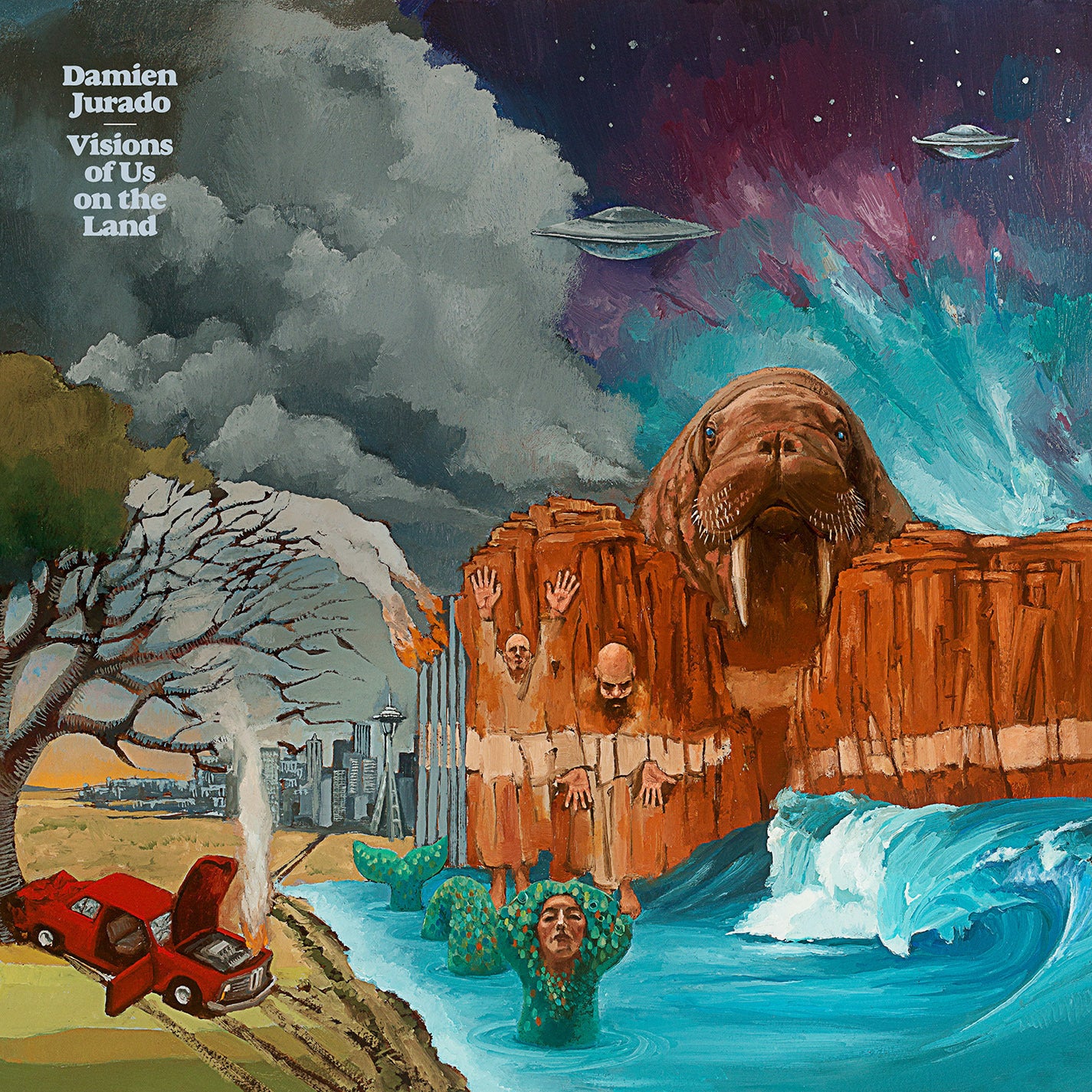 Damien Jurado ~ Visions Of Us On The Land (Vinyl) - Djungel & Jazz