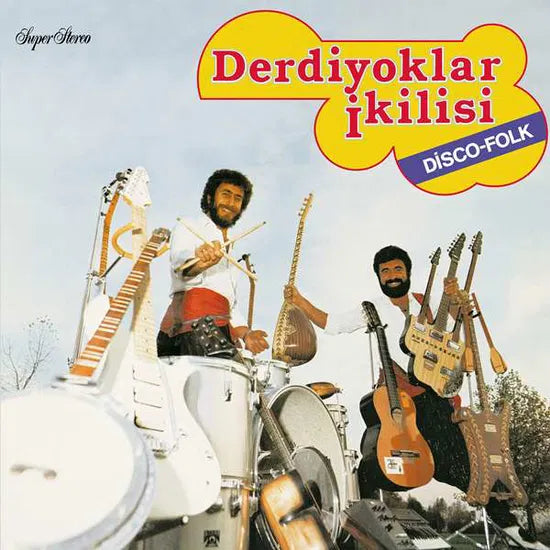 Derdiyoklar İkilisi ~ Disco-Folk (Vinyl) - Djungel & Jazz