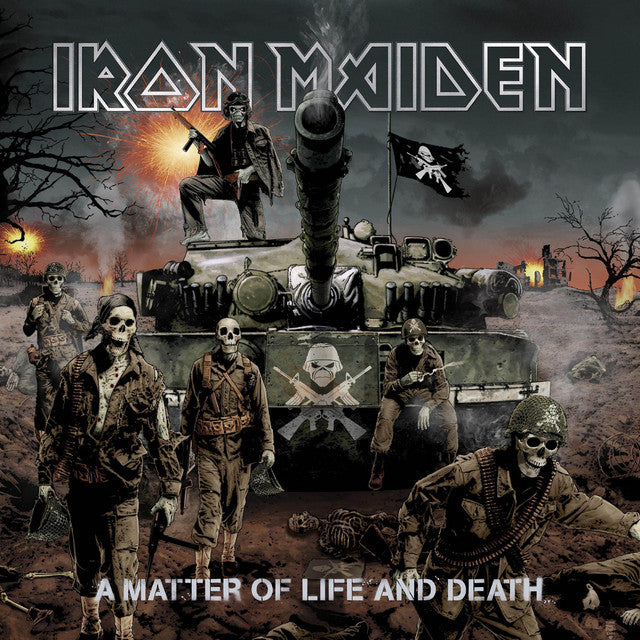 Iron Maiden ~ A Matter Of Life And Death (Vinyl) - Djungel & Jazz