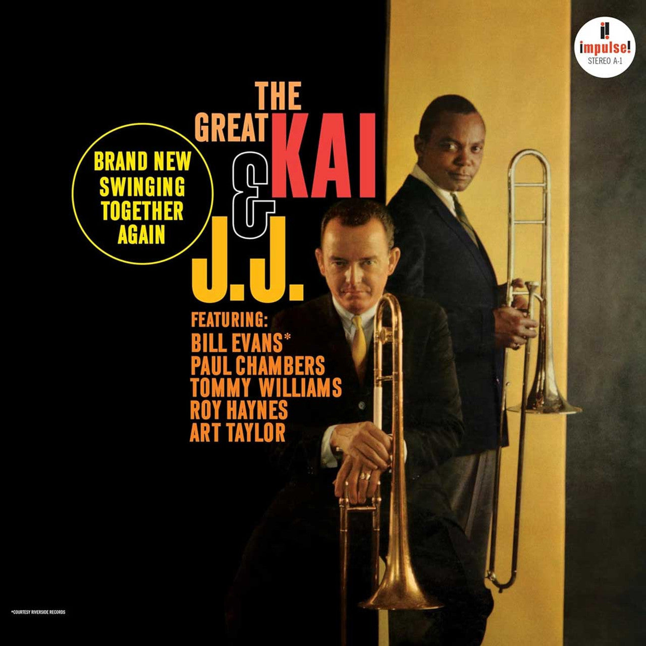 J.J. Johnson & Kai Winding ~ The Great Kai & J. J. (Vinyl) - Djungel & Jazz