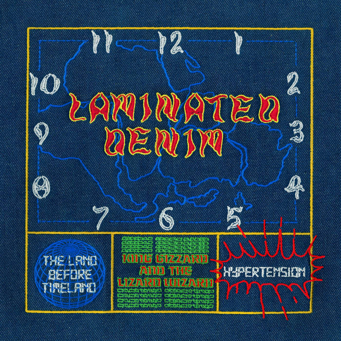 King Gizzard And The Lizard Wizard ~ Laminated Denim (Vinyl) - Djungel & Jazz