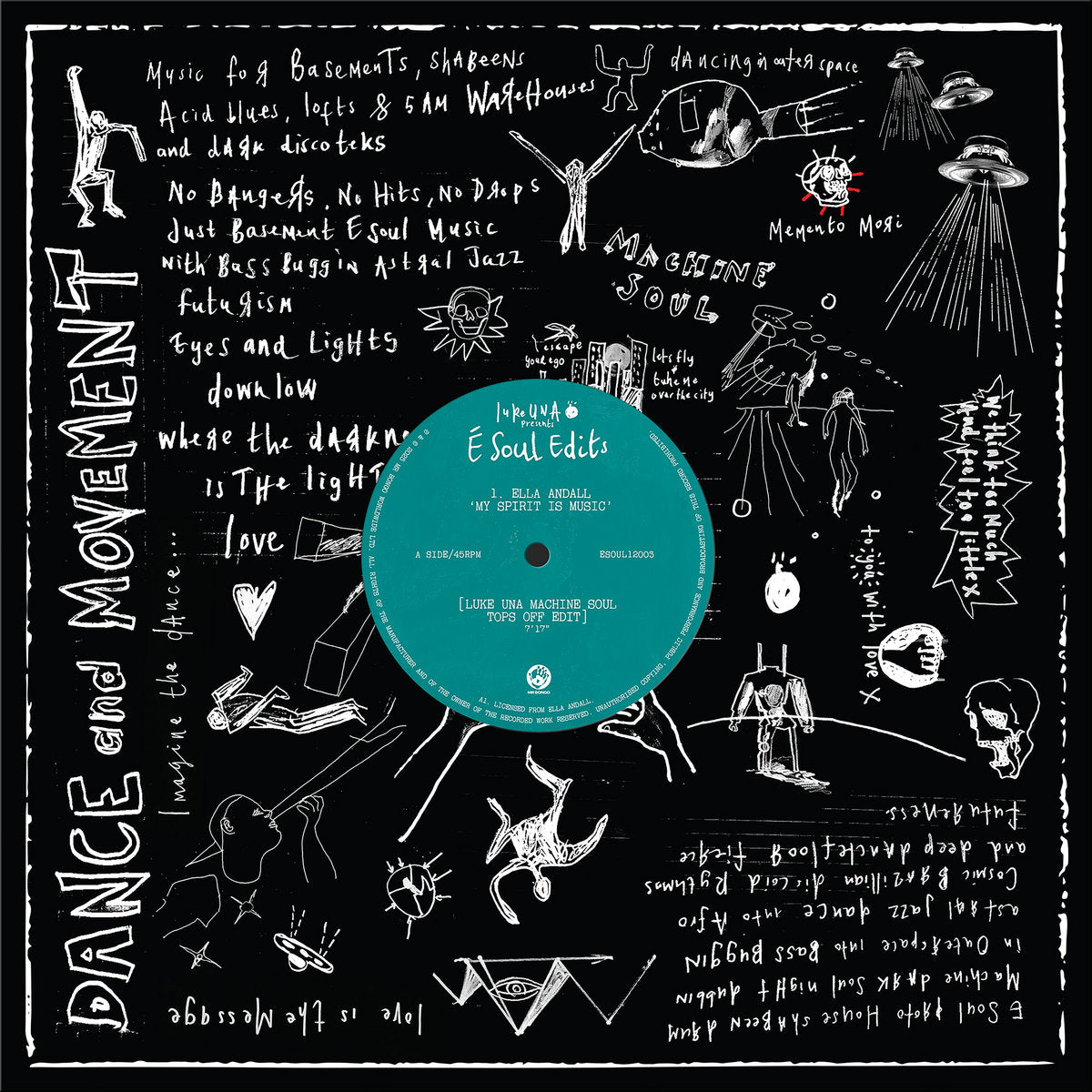 Luke Una ~ É Soul Cultura Edits (Vinyl) - Djungel & Jazz