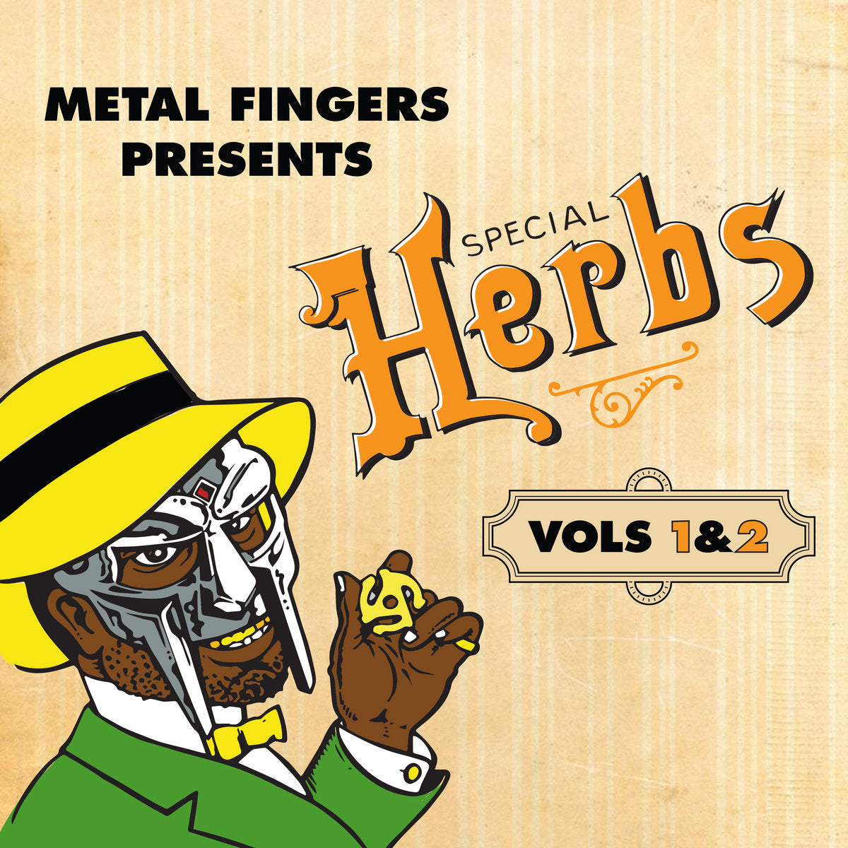 MF DOOM ~ Metal Fingers Presents: Special Herbs Vol 1&2 (Vinyl) - Djungel & Jazz