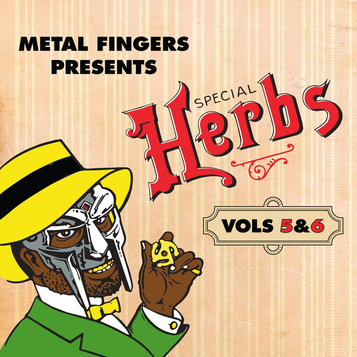 MF DOOM ~ Metal Fingers Presents: Special Herbs Vol 5&6 (Vinyl) - Djungel & Jazz