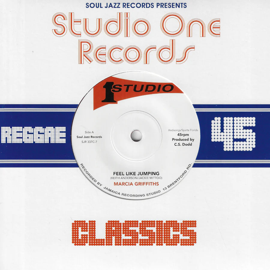 Marcia Griffiths / Brentford Disco Set ~ Feel Like Jumping / Feel Like Jumping Pt.2 (Vinyl) - Djungel & Jazz
