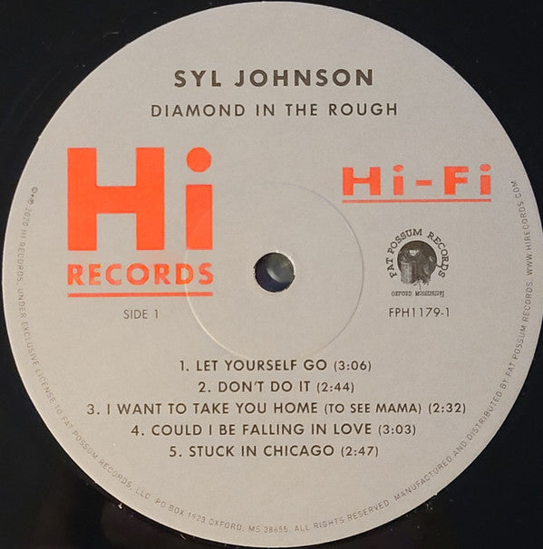 Syl Johnson : Diamond In The Rough (LP, Album, RE)