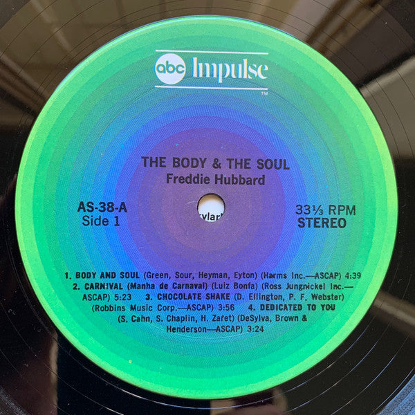 Freddie Hubbard ~ The Body & The Soul (Vinyl) - Djungel & Jazz