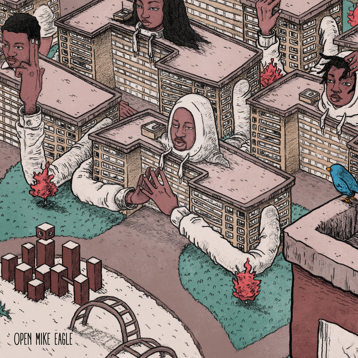 Open Mike Eagle ~ Brick Body Kids Still Daydream (Vinyl) - Djungel & Jazz