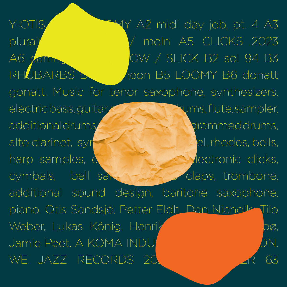 Otis Sandsjö ~ Y-Otis Tre (Vinyl) - Djungel & Jazz
