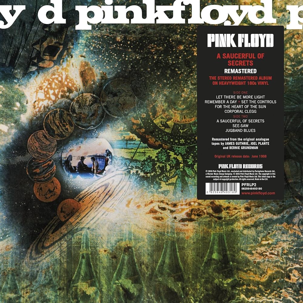 Pink Floyd ~ A Saucerful Of Secrets (Vinyl) - Djungel & Jazz