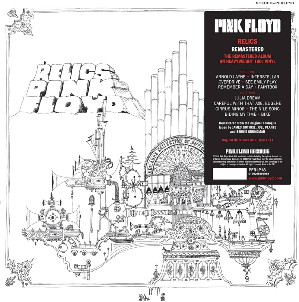Pink Floyd ~ Relics (Vinyl) - Djungel & Jazz