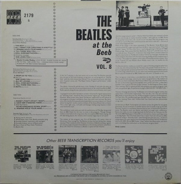 The Beatles ~ The Beatles At The Beeb Vol. 8