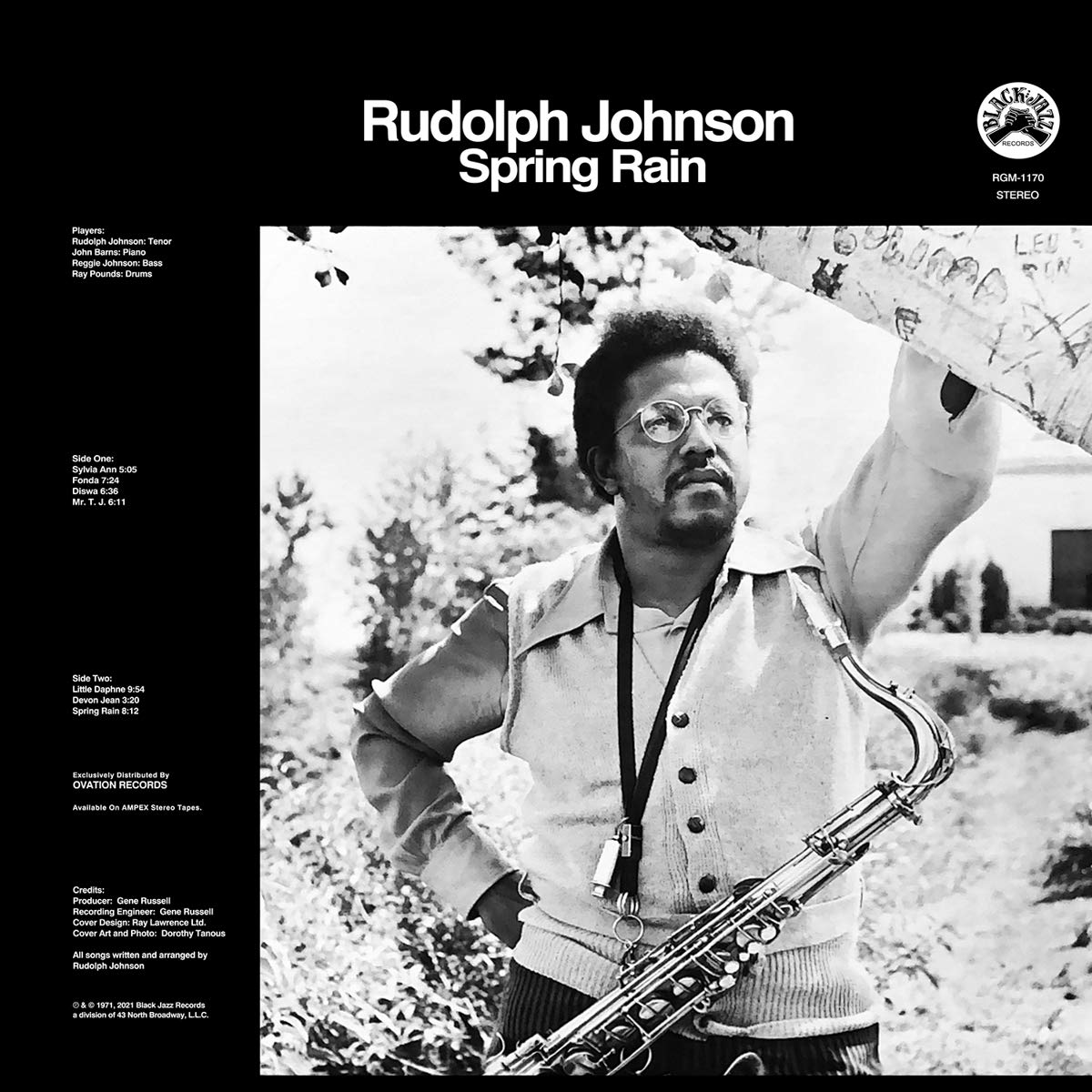 Rudolph Johnson ~ Spring Rain (Vinyl) - Djungel & Jazz