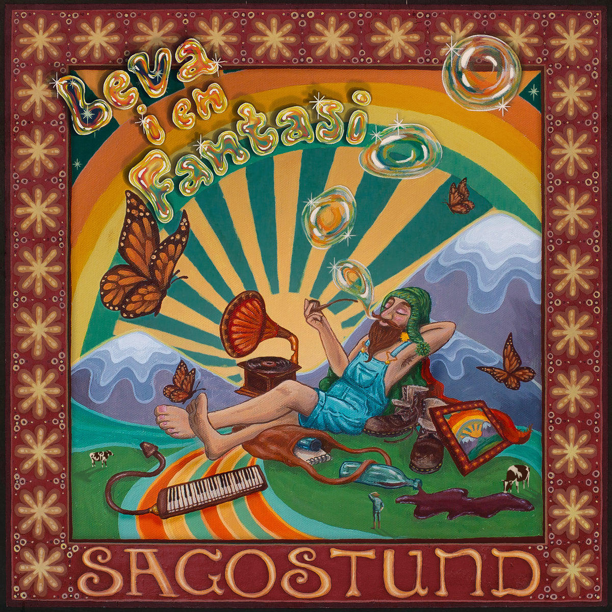 Sagostund ~ Leva I En Fantasi (Vinyl) - Djungel & Jazz