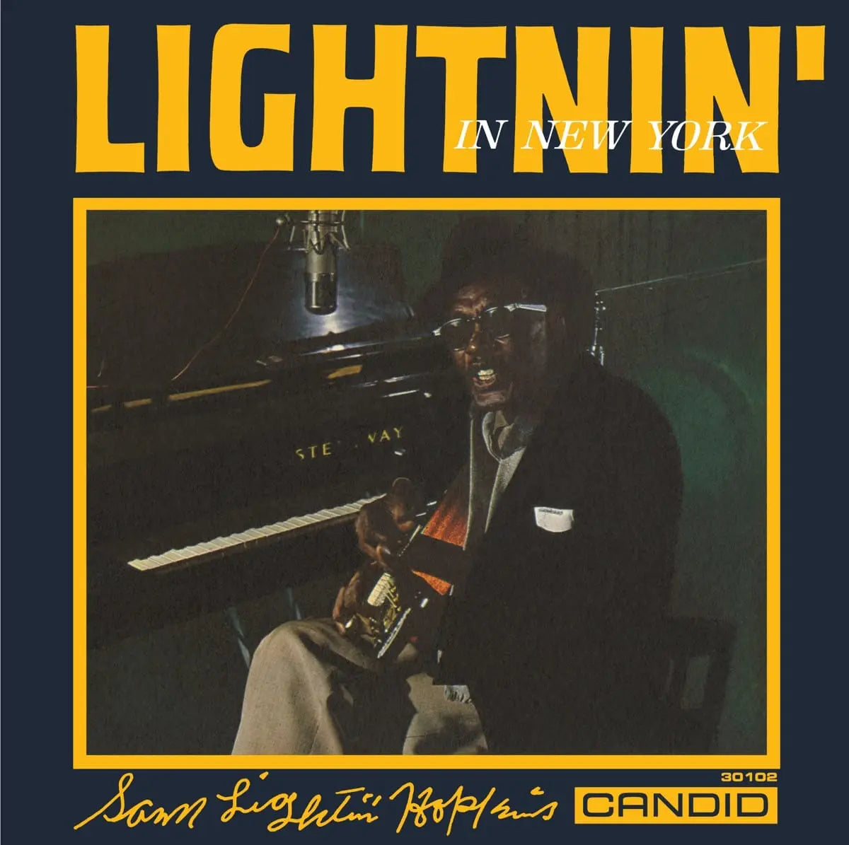 Sam Lightnin´ Hopkins ~ Lightnin´ In New York (Vinyl) - Djungel & Jazz