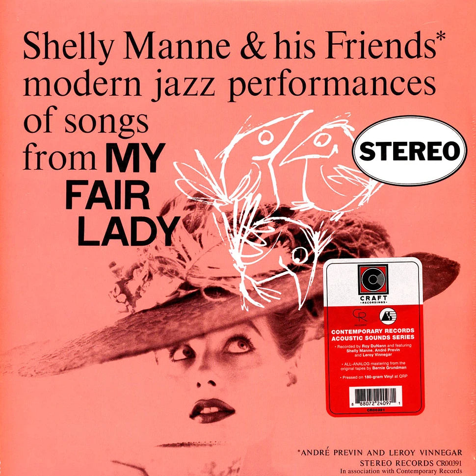 Shelly Manne & His Friends ~ Modern Jazz Performances Of Songs From My Fair Lady (Vinyl) - Djungel & Jazz