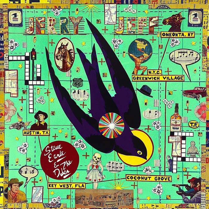 Steve Earle & The Dukes ~ Jerry Jeff (Vinyl) - Djungel & Jazz