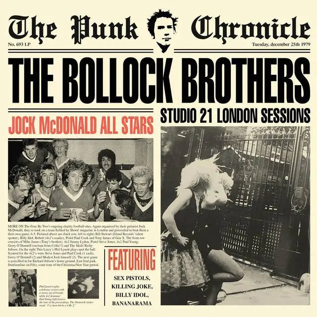 The Bollock Brothers ~ Studio 21 London Sessions (Vinyl) - Djungel & Jazz