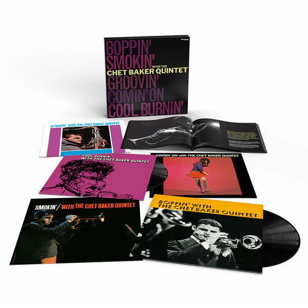 The Chet Baker Quintet ~ Five From '65: The Quintet Summer Sessions (Vinyl) - Djungel & Jazz
