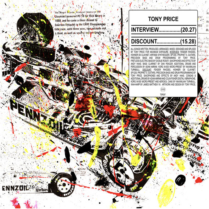 Tony Price  ~ Interview / Discount (Vinyl) - Djungel & Jazz