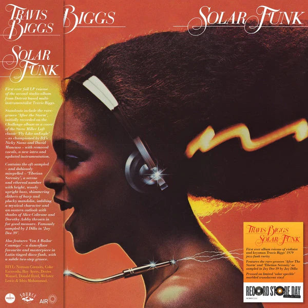 Travis Biggs ~ Solar Funk (Vinyl) - Djungel & Jazz