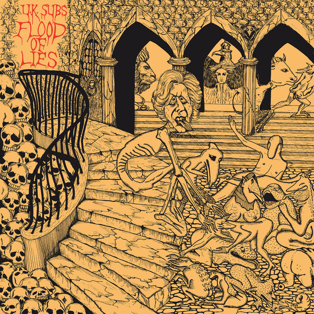 UK Subs ~ Flood Of Lies (Vinyl) - Djungel & Jazz