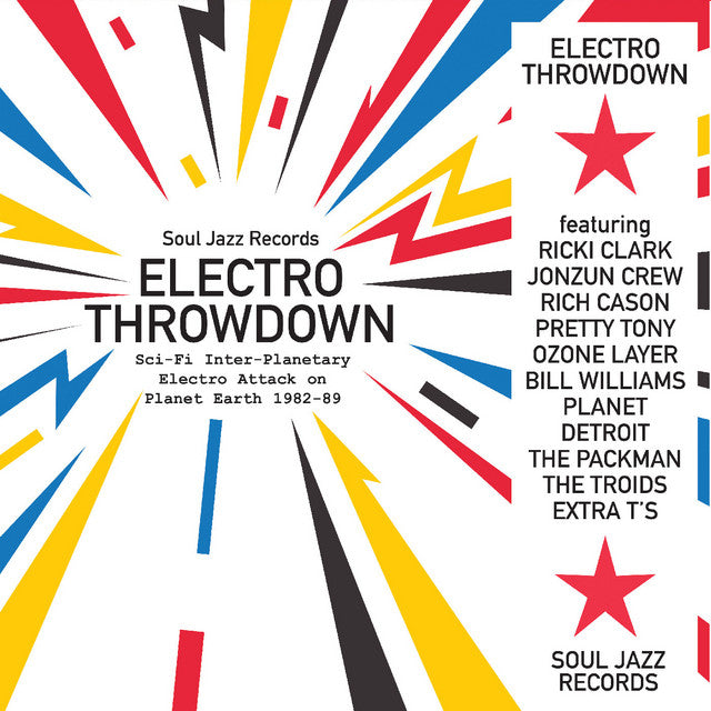 Various ~ Electro Throwdown Sci-Fi Inter-Planetary Electro Attack On Planet Earth 1982-89 (Vinyl) - Djungel & Jazz