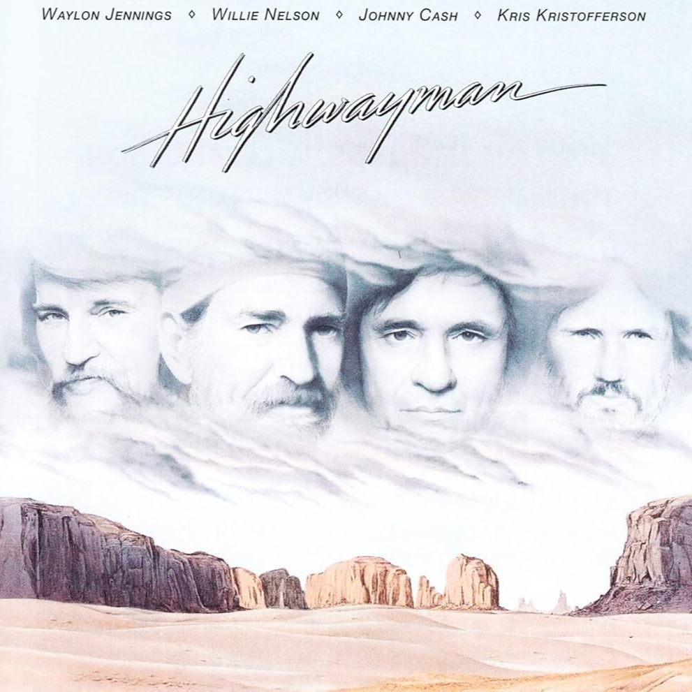Waylon Jennings • Willie Nelson • Johnny Cash • Kris Kristofferson ~ Highwayman (Vinyl) - Djungel & Jazz