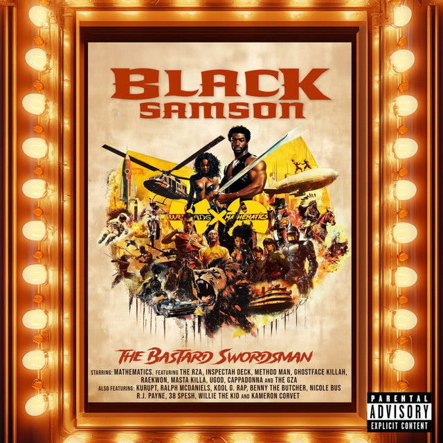 Wu-Tang X Mathematics ~ Black Samson, The Bastard Swordsman (Vinyl) - Djungel & Jazz